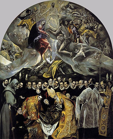 Толедо - 'Погребение графа Оргаса', Эль Греко