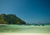 Пляж на острове Ко-Тап в Таиланде