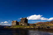 Замок Eilean Donan в Шотландии