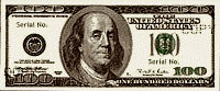 USA$100 аверс, Бенджамин Франклин