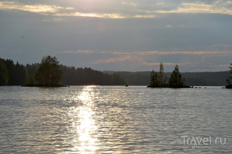 По озерам Реповеси часто устраивают байдарочные походы