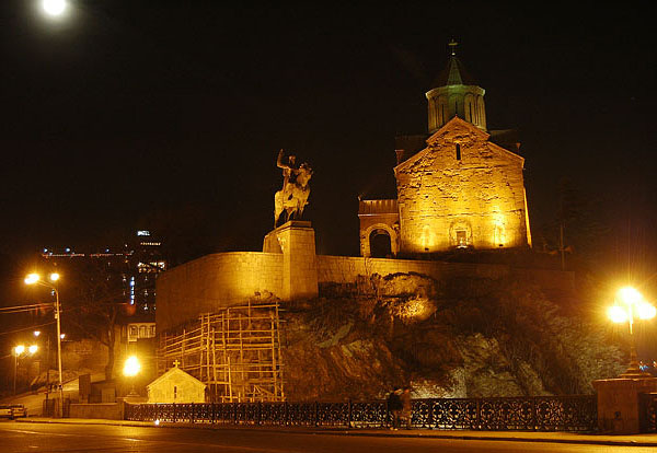 Церковь Метехи / Фото из Гpузии