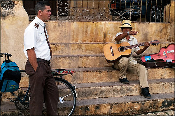 На улицах Тринидада / Фото с Кубы