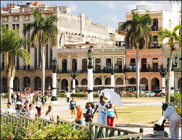 Площадь у Капитолия / Фото с Кубы