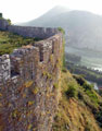 Шкодер, стены крепости Розафа