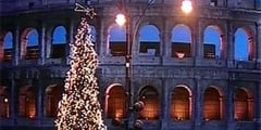 Рождественская елка украсила Рим