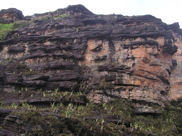 На самом краю плато Рорайма / Фото из Венесуэлы