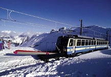 Поезда швейцарской Ривьеры