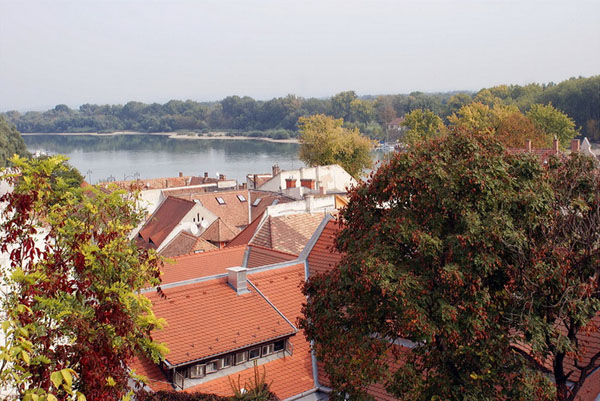 Вид на Сентендре и Дунай / Фото из Венгрии