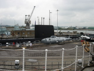 Макет советской подводной лодки / Великобритания