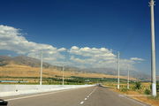 Дорога через Газалкент / Узбекистан