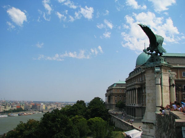 На смотровой площадке у Королевского дворца, Будапешт / Фото из Венгрии