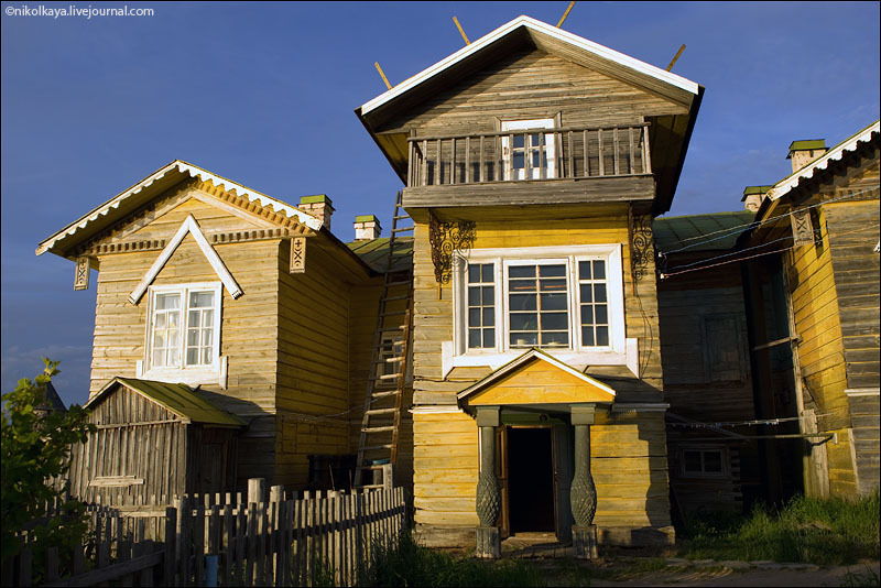 Жилой дом на Большом Соловецком острове / Фото из России