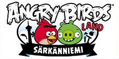 Новые аттракционы посвящены игре Angry Birds. // sarkanniemi.fi