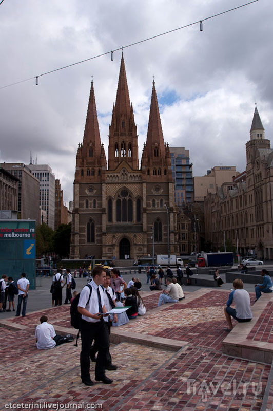 Фасад собора Святого Павла в Мельбурне / Фото из Австралии