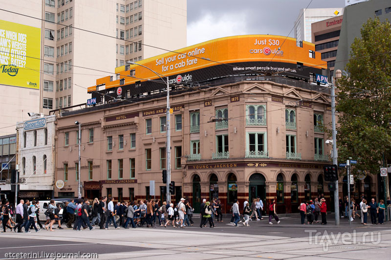 Отель "Янг и Джексон" в Мельбурне / Фото из Австралии