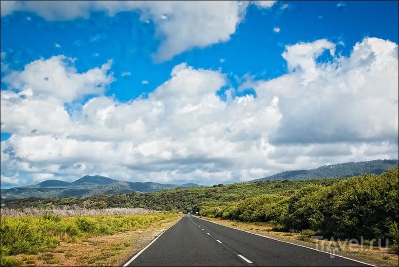 Австралийские дороги, сельская местность и дорожные знаки