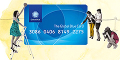 С Global Blue Card удобнее делать покупки за границей.