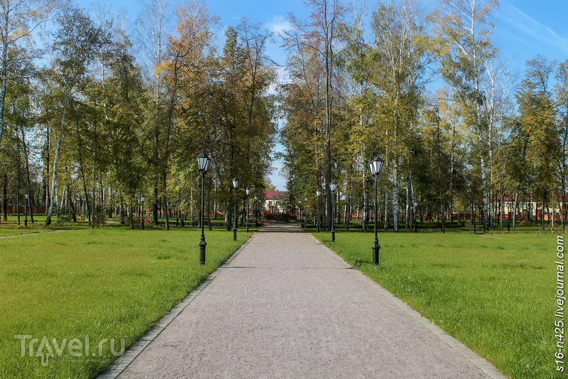 Рамонь. Парк у дворца Ольденбургских после реконструкции