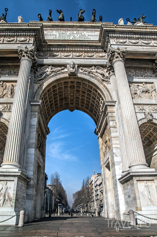 Милан: Триумфальная арка