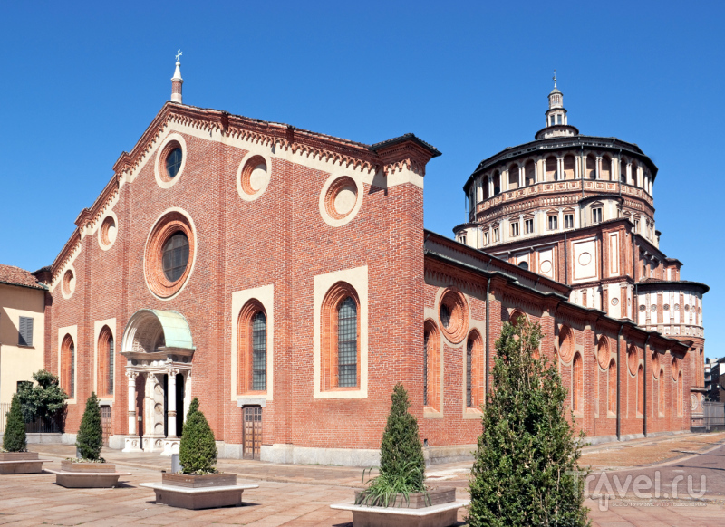 Церковь Санта-Мария-делле-Грацие и доминиканский монастырь в Милане