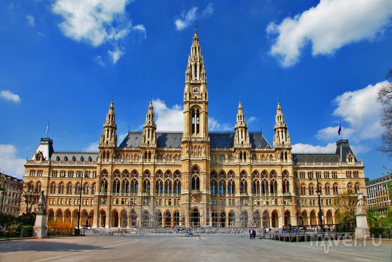 Городская ратуша Вены является объектом Всемирного наследия ЮНЕСКО