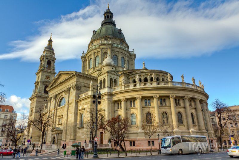 Задний фасад базилики Святого Иштвана в Будапеште