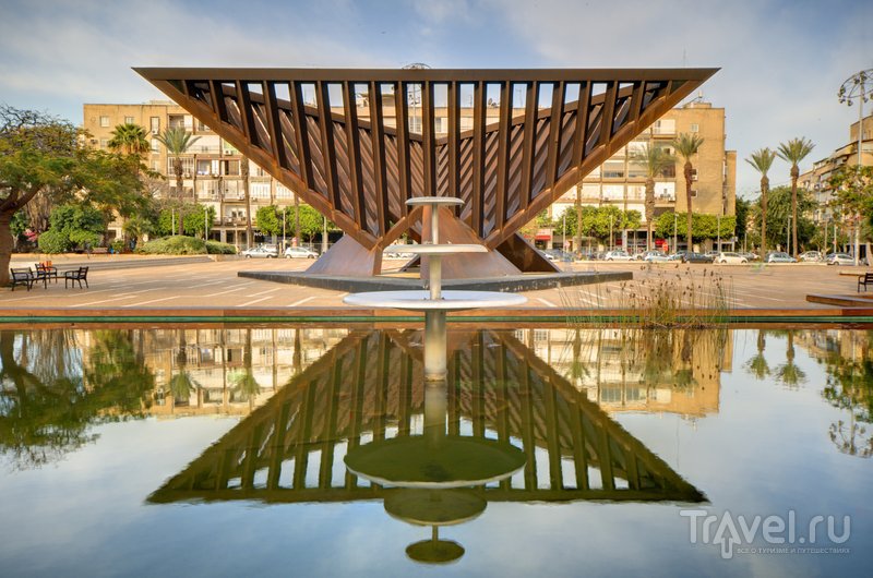 Площадь Рабина - одна из самых больших в Тель-Авиве