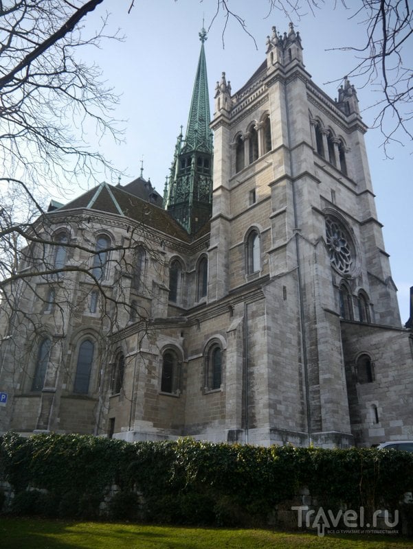Вид на Женевский собор