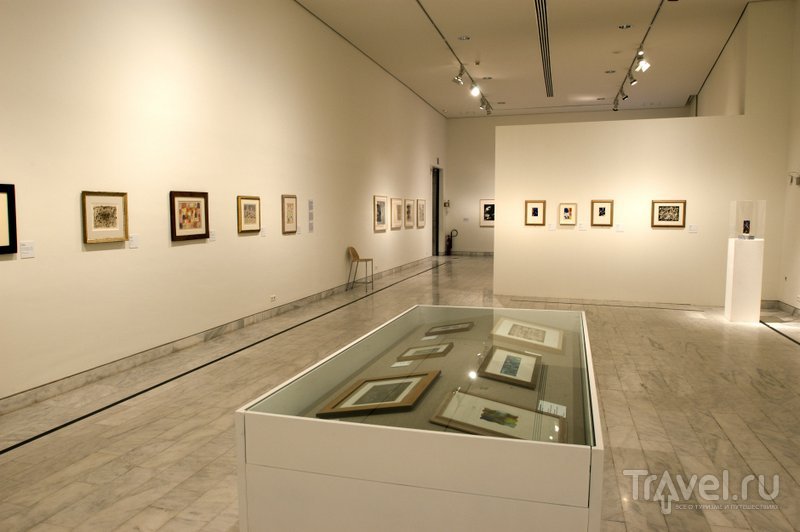 В музее представлены главным образом ранние работы Пикассо
