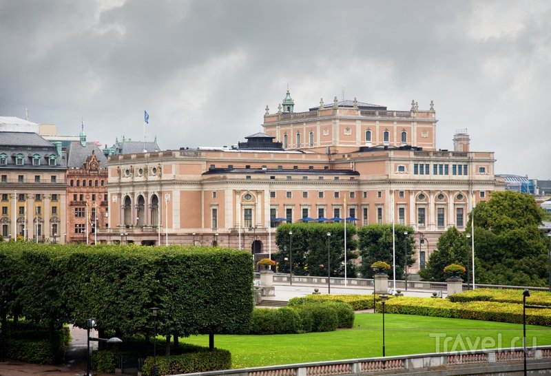 Вид на здание Королевской оперы Стокгольма