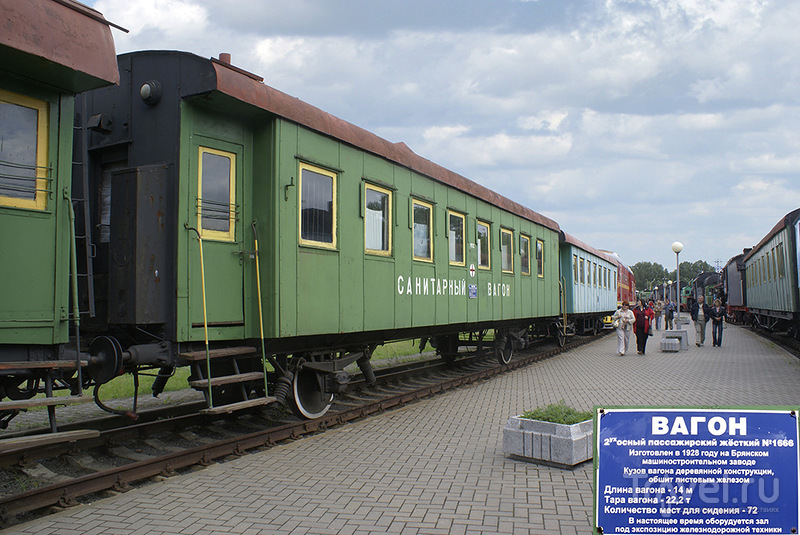 Музей железнодорожного транспорта в Бресте