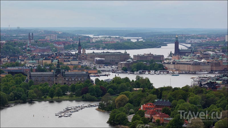 Откуда посмотреть на Стокгольм сверху?