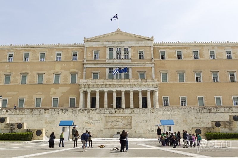Здание греческого парламента