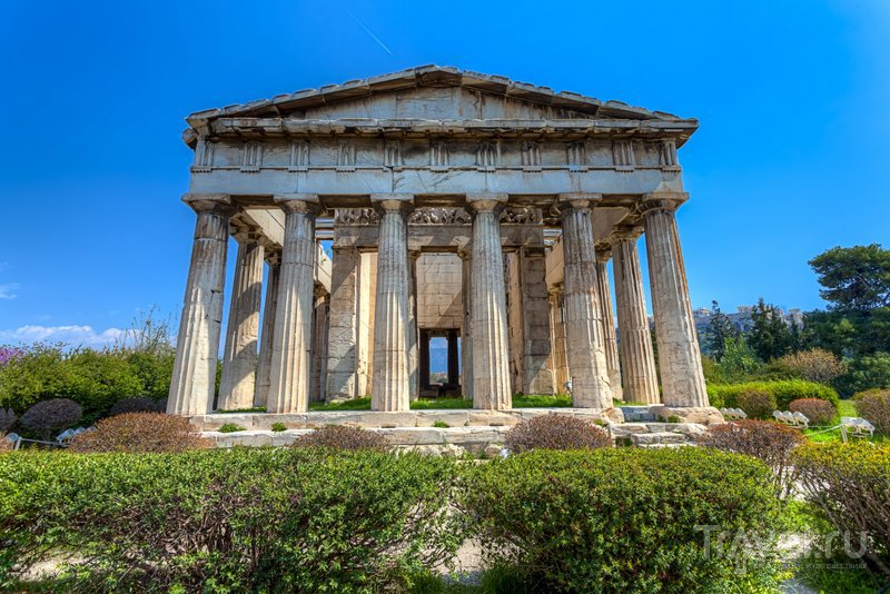 Храм Гефеста сохранился лучше других афинских памятников