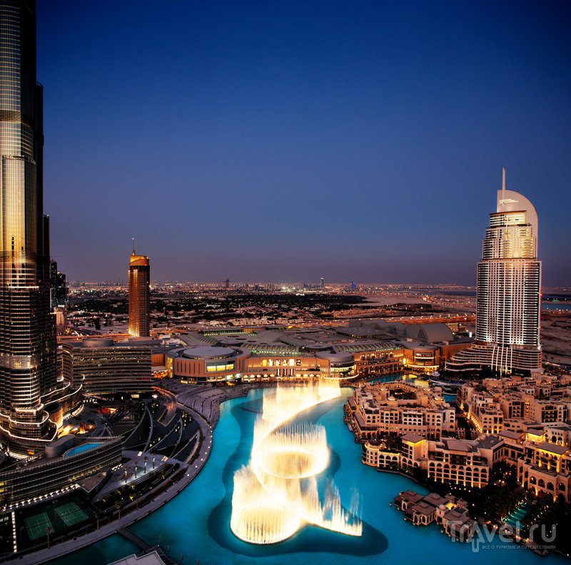 Размеры фонтана "Дубай" впечатляют.