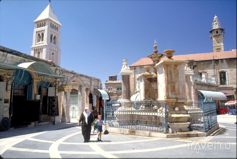 Муристан - район улочек и магазинов в христианском квартале Старого Иерусалима