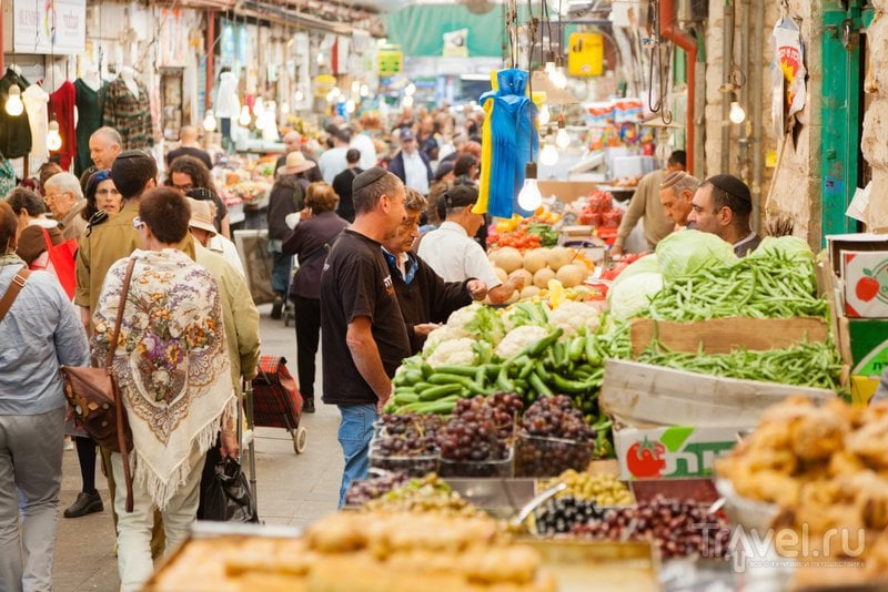 На рынке Махане Иегуда всегда можно купить свежие овощи и фрукты