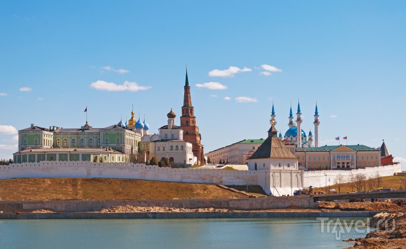 Вид на Казанский кремль