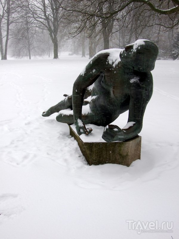 Эта скульптура - один из символов парка