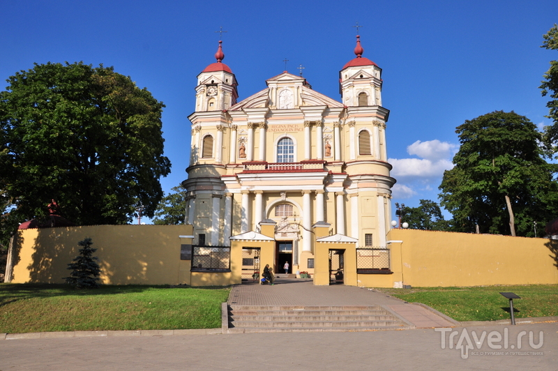 Костел Петра и Павла в Вильнюсе выстроен в стиле барокко