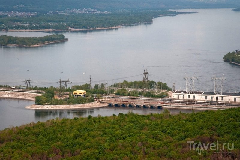 Панорама Жигулевской ГЭС