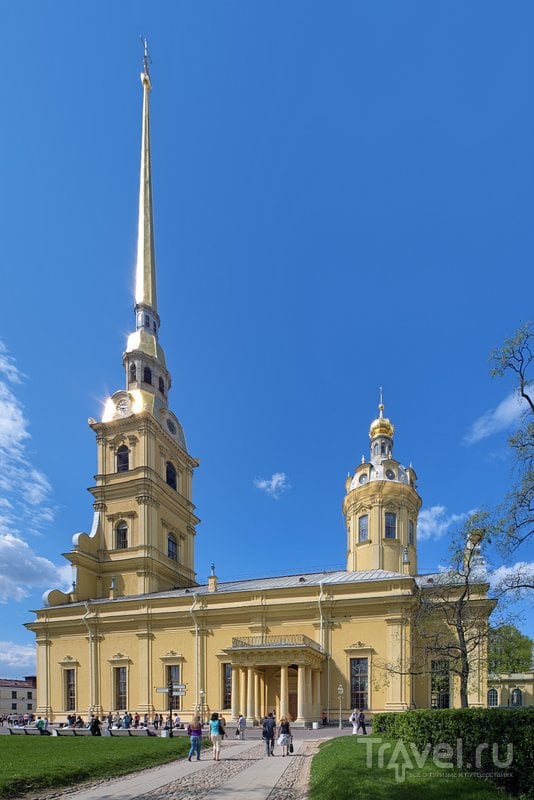 Петропавловский собор, заложенный в 1712 году