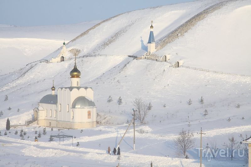 Костомаровский Спасский монастырь зимой