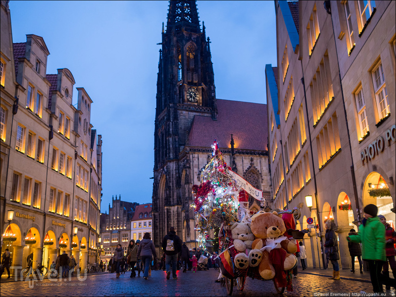 Рождественская ярмарка в Мюнстере / Фото из Германии