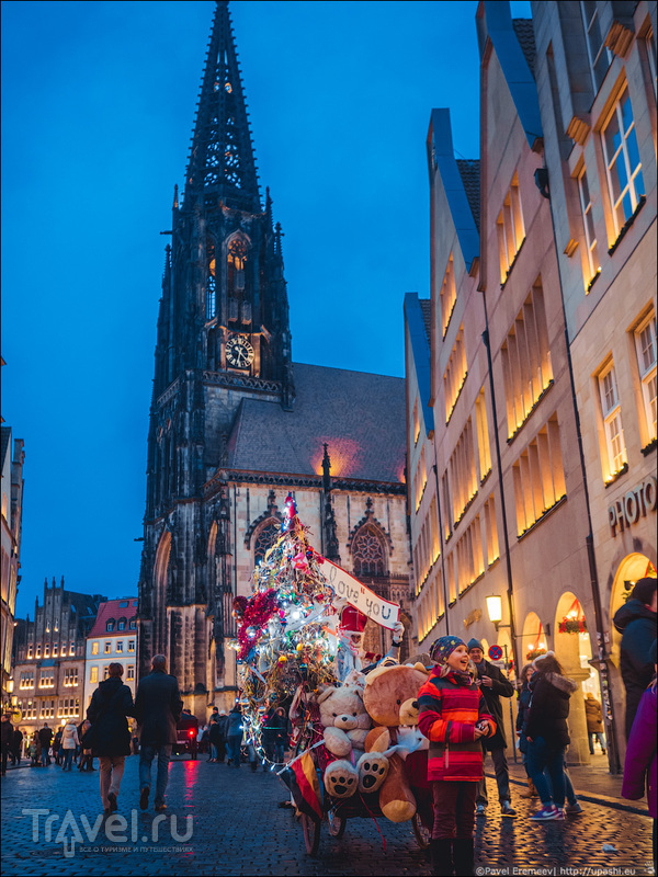 Рождественская ярмарка в Мюнстере / Фото из Германии