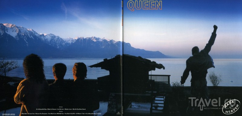 Великий Фредди и студия Queen в Монтрё / Фото из Швейцарии