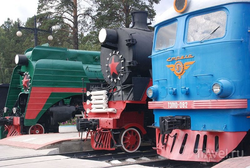 В Музее железнодорожной техники Новосибирска