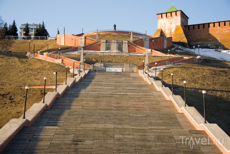 Чкаловская лестница считается самой длинной в стране