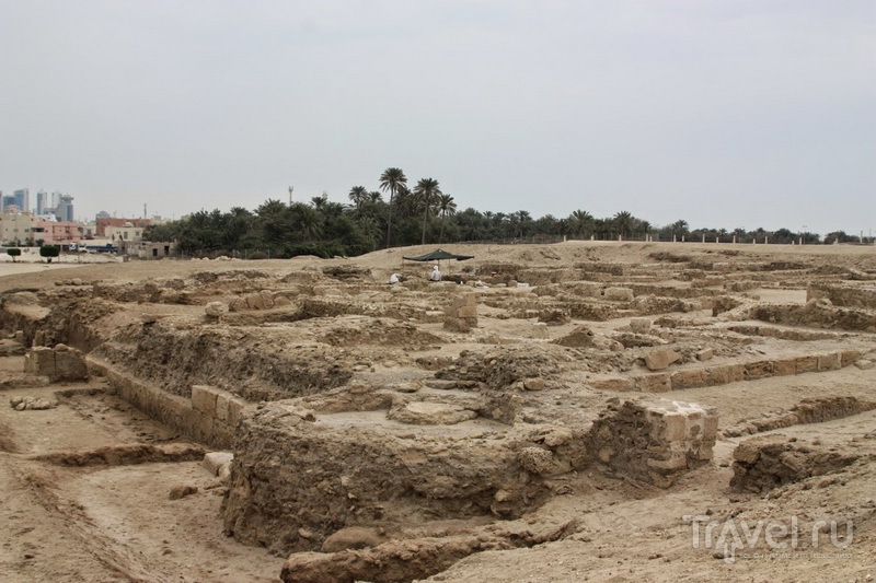 Останки крепости Калат-Аль-Бахрейн
